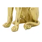 CANE C/CORONA ORO 20X12,5X33 cm